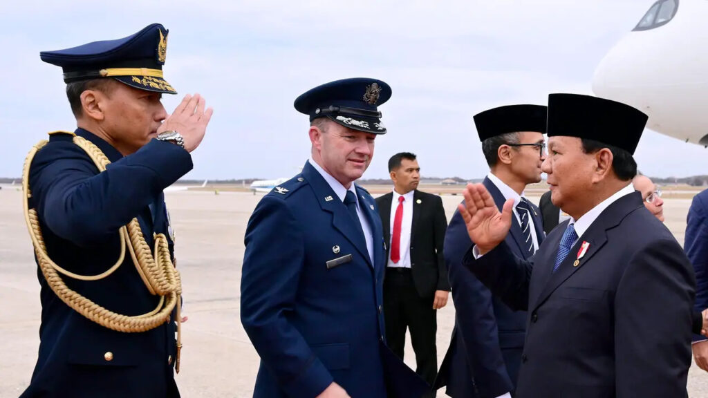 Presiden Prabowo Subianto tiba di Washington DC. (Foto; Jurnal IDN/Dok Setpres).