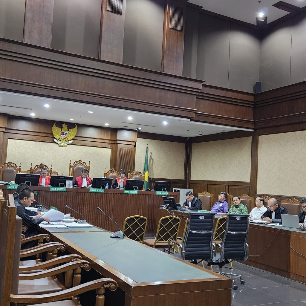 Suasana sidang Tipikor. (Foto: Jurnal IDN/Ist).