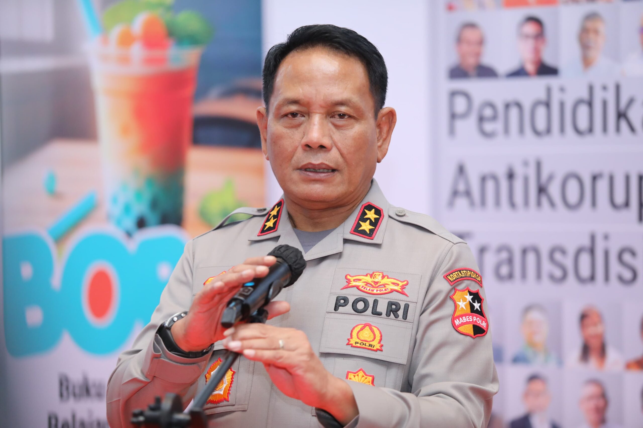 Kakortastipidkor, Irjen Pol Cahyono Wibowo beri keterangan. (Foto; Jurnal IDN/dok Polri).