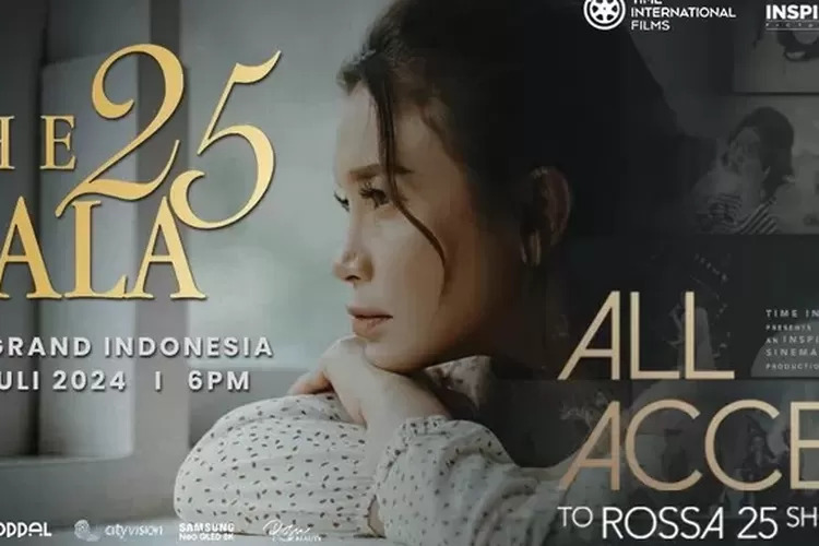 Perjalanan Penyanyi Rossa Dibongkar Lewat Film All Acces to Rossa 25 Shining Years