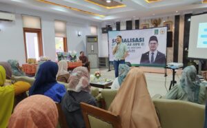 Anggota DPR RI Tommy Kurniawan Sosialisasi Empat Pilas Kebangsaan. (Foto: Jurnal IDN/FRG).