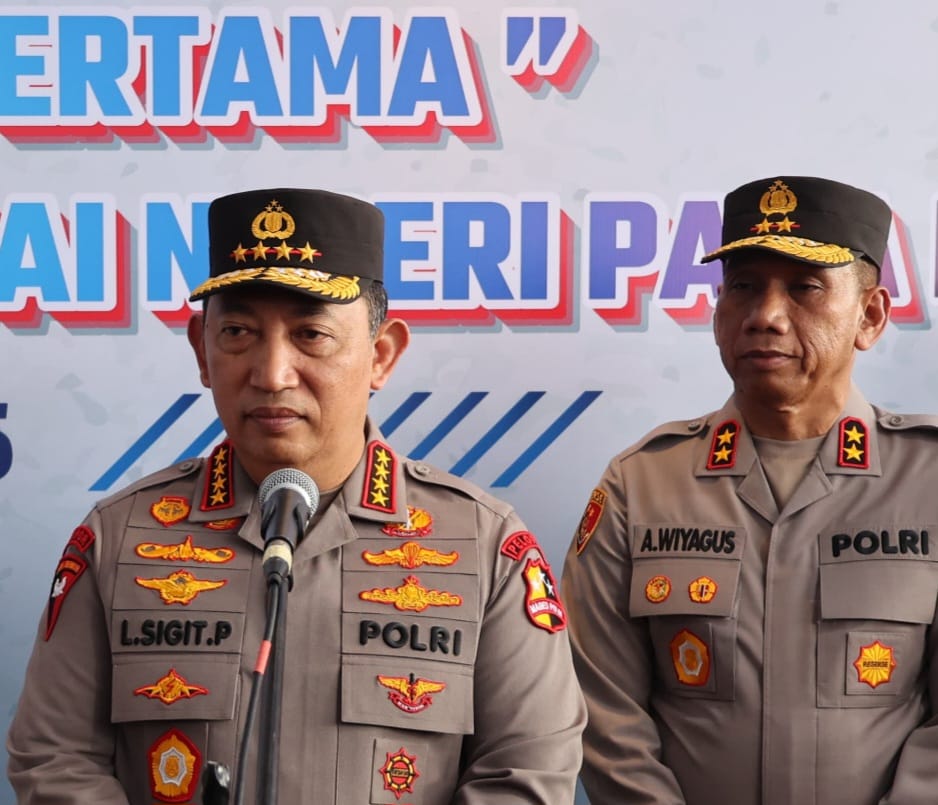 Kapolri Jenderal Listyo Sigit Prabowo beri keterangan. (Foto; Jurnal IDN/dok Polri).