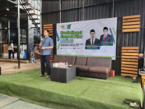 Anggota DPR RI Tommy Kurniawan Sosialisasi Empat Pilar di Kabupaten Bogor. (Foto: Jurnal IDN).