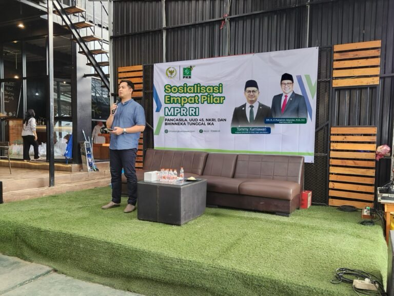 Anggota DPR RI Tommy Kurniawan Sosialisasi Empat Pilar di Kabupaten Bogor. (Foto: Jurnal IDN).
