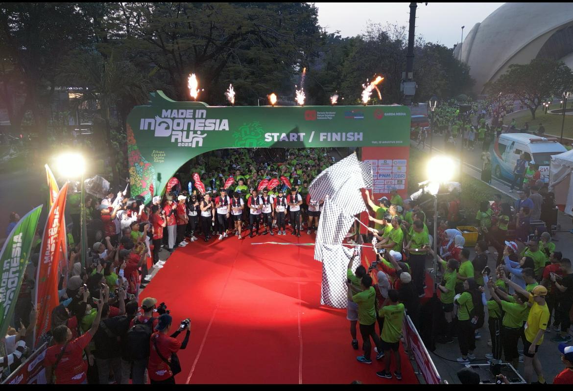 Made In Indonesia Run 2025 di TMII. (Foto: Jurnal IDN).