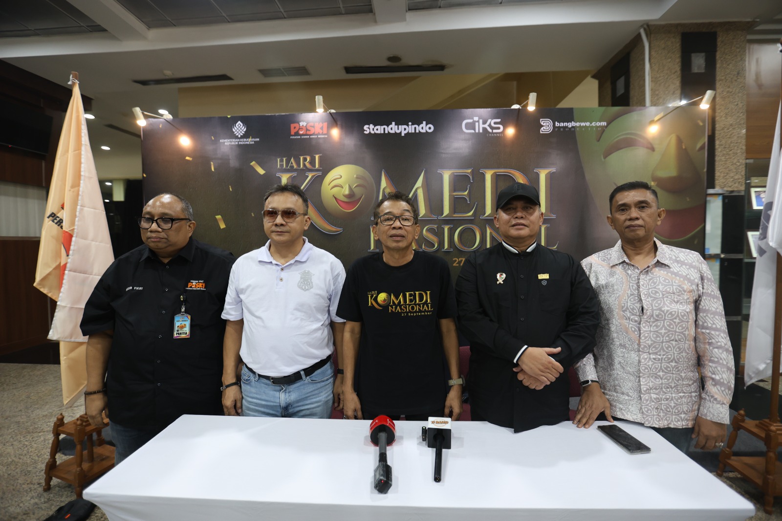 PaSKI dan Standupindo sukses menggelar Perayaan Hari Komedi Nasional pertama di Jakarta (27 September 2025)