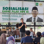 Tommy Kurniawan Anggota DPR RI Komisi XI dari Fraksi PKB diskusi 4 Pilar Kebangsaan. (Foto: Jurnal IDN).