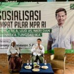 Anggota DPR RI Tommy Kurniawan, S.Kom lakukan Sosialisasi Empat Pilar. (Foto: Jurnal IDN).