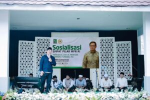 Anggota DPR RI Tommy Kurniawan laksanakan Sosialisasi Empat Pilar Kebangsaan. (Foto: Jurnal IDN).