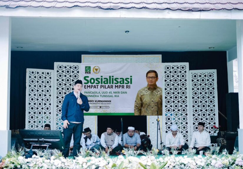 Anggota DPR RI Tommy Kurniawan laksanakan Sosialisasi Empat Pilar Kebangsaan. (Foto: Jurnal IDN).