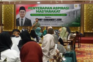 Anggota DPR RI Komisi XI Fraksi PKB, Tommy Kurniawan serap aspirasi masyarakat dalam Percepatan dan Pemerataan Pembangunan Daerah