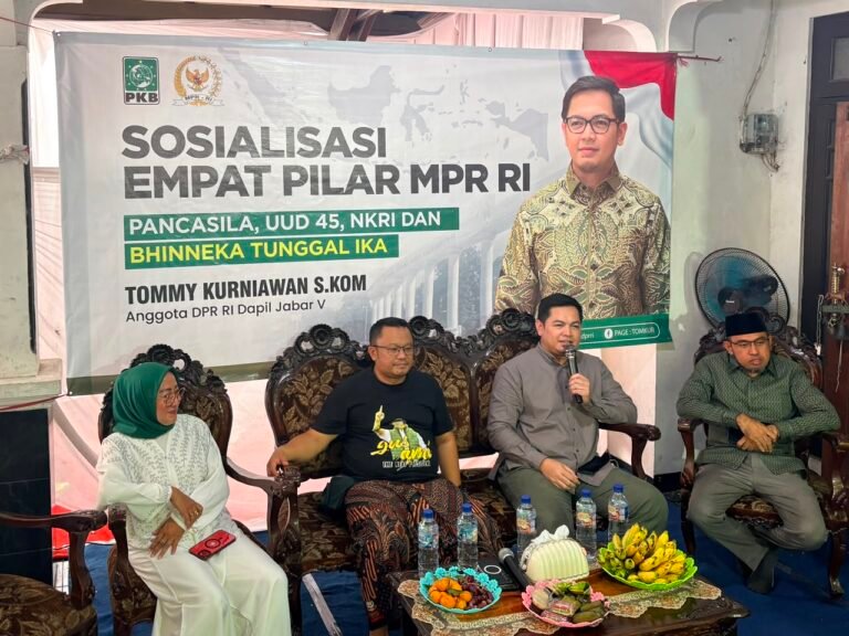 Anggota DPR RI Komisi XI Fraksi Partai Kebangkitan Bangsa (PKB), Tommy Kurniawan menyelenggarakan kegiatan Sosialisasi 4 Pilar MPR RI. (Foto; Jurnal IDN).