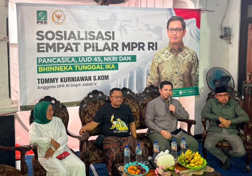 Anggota DPR RI Komisi XI Fraksi Partai Kebangkitan Bangsa (PKB), Tommy Kurniawan menyelenggarakan kegiatan Sosialisasi 4 Pilar MPR RI. (Foto; Jurnal IDN).